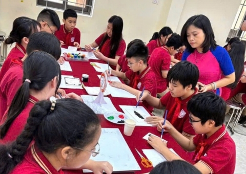 Cuộc thi vẽ tranh của học sinh